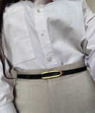 نحوه بسته شدن کمربند باریک زنانه 1.5 سانتی متری