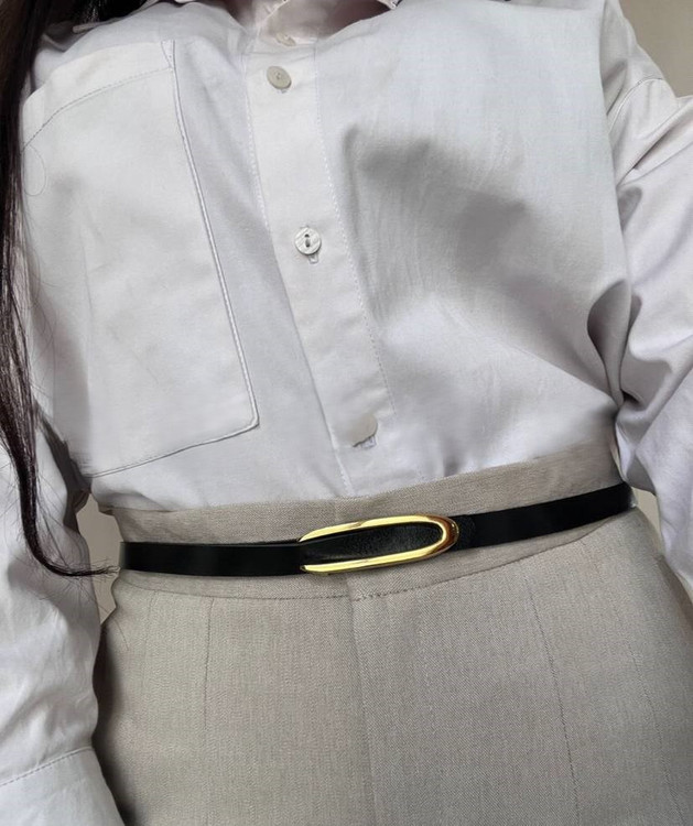 نحوه بسته شدن کمربند باریک زنانه 1.5 سانتی متری