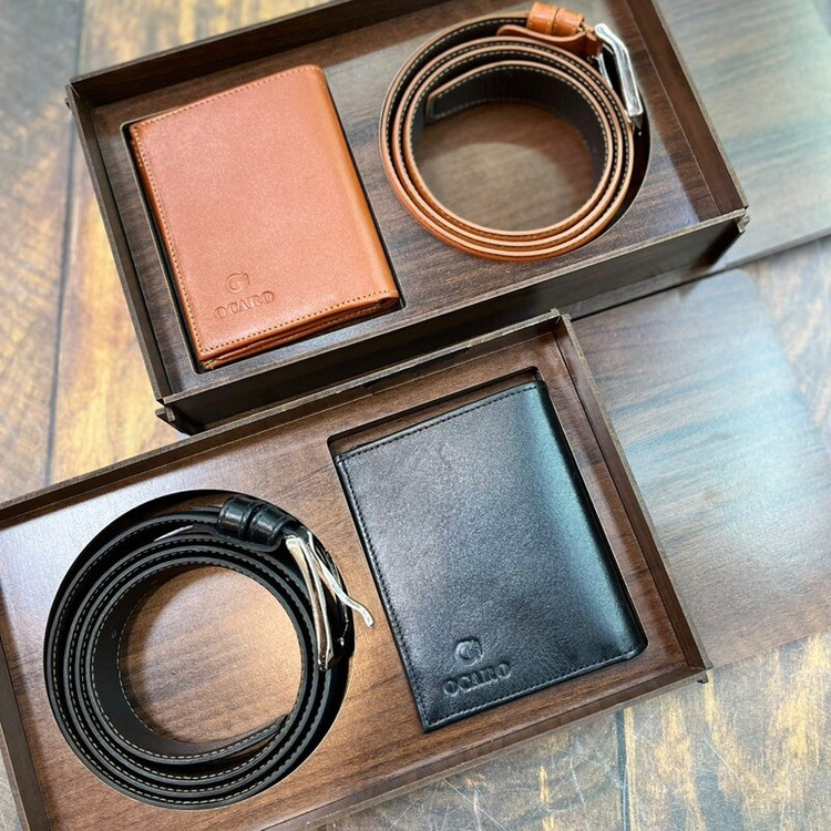 ست چرم ۲تکه طبیعی