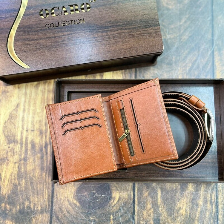 خرید ست هدیه چرم طبیعی