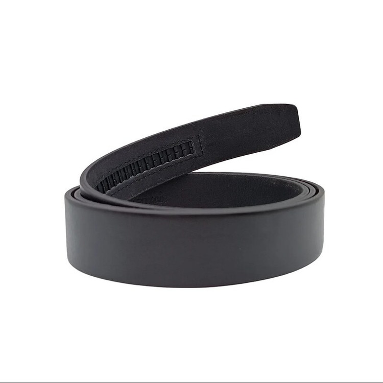 کمربند تسمه چرم ریلی بدون سگک