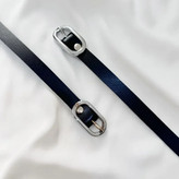 کمربند باریک زنانه با شلوار جین - استایل اسپرت و روزمره