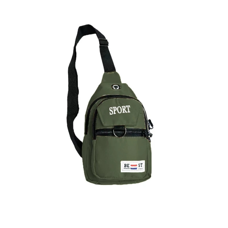 کیف ورزشی رنگ زیتونی - بندهای قابل تنظیم و ارگونومیک