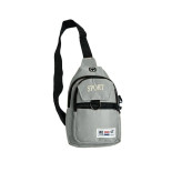 کیف اسپورت طوسی روشن- پارچه مقاوم و ضدلک