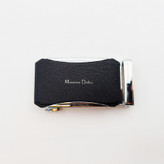 کمربند ریلی مردانه چرم گاومیشی طبیعی - تک لایه با سگک مقاوم