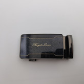 کمربند ریلی مردانه چرم گاومیشی طبیعی - تک لایه با سگک مقاوم