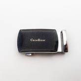 کمربند ریلی مردانه چرم گاومیشی طبیعی - تک لایه با سگک مقاوم