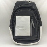 کیف کراسبادی سفید برند Philipp Plein با جیب جلوی برجسته