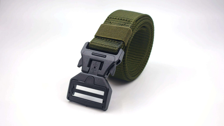 خرید کمربند مردانه تاکتیکال سبز ارتشی - مناسب البسه نظامی