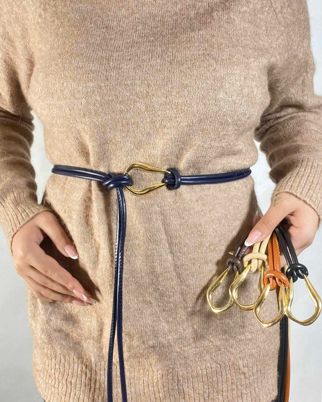 خرید انلاین کمربند گره ای بندی زنانه