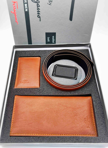 ست کیف و کمربند فریگاما شامل کیف کتی جاکارتی و کمربند