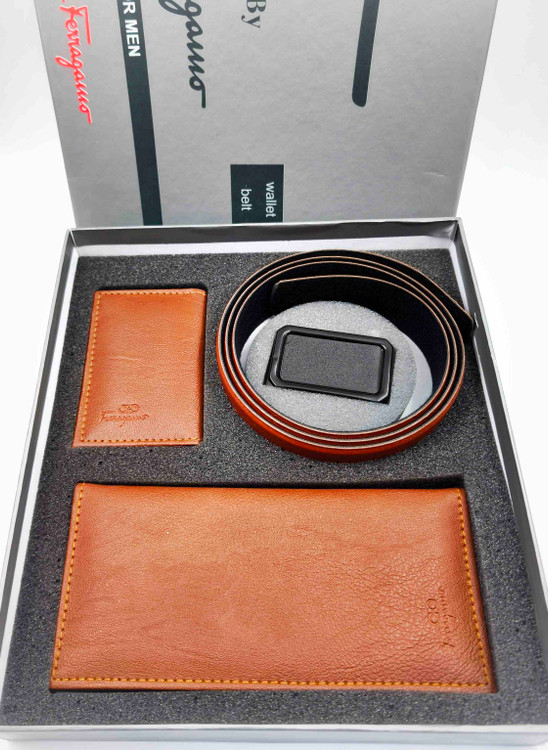 ست کیف و کمربند فریگاما شامل کیف کتی جاکارتی و کمربند